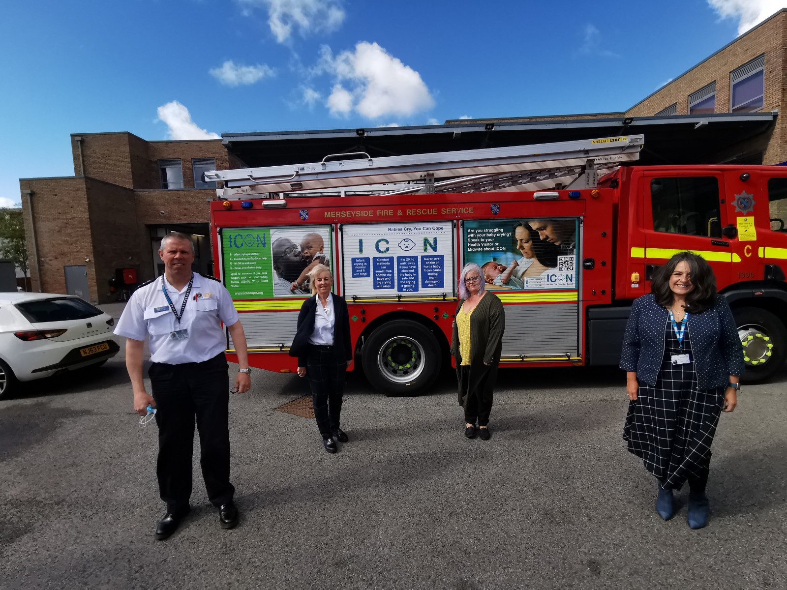 Steven Thomas (Merseyside Fire Service), Dr Wendy Hewitt (Sefton CCGs), Angi Cullen (Southport and Ormskirk Hospital), Jan France (NorthWest Boroughs Healthcare)
