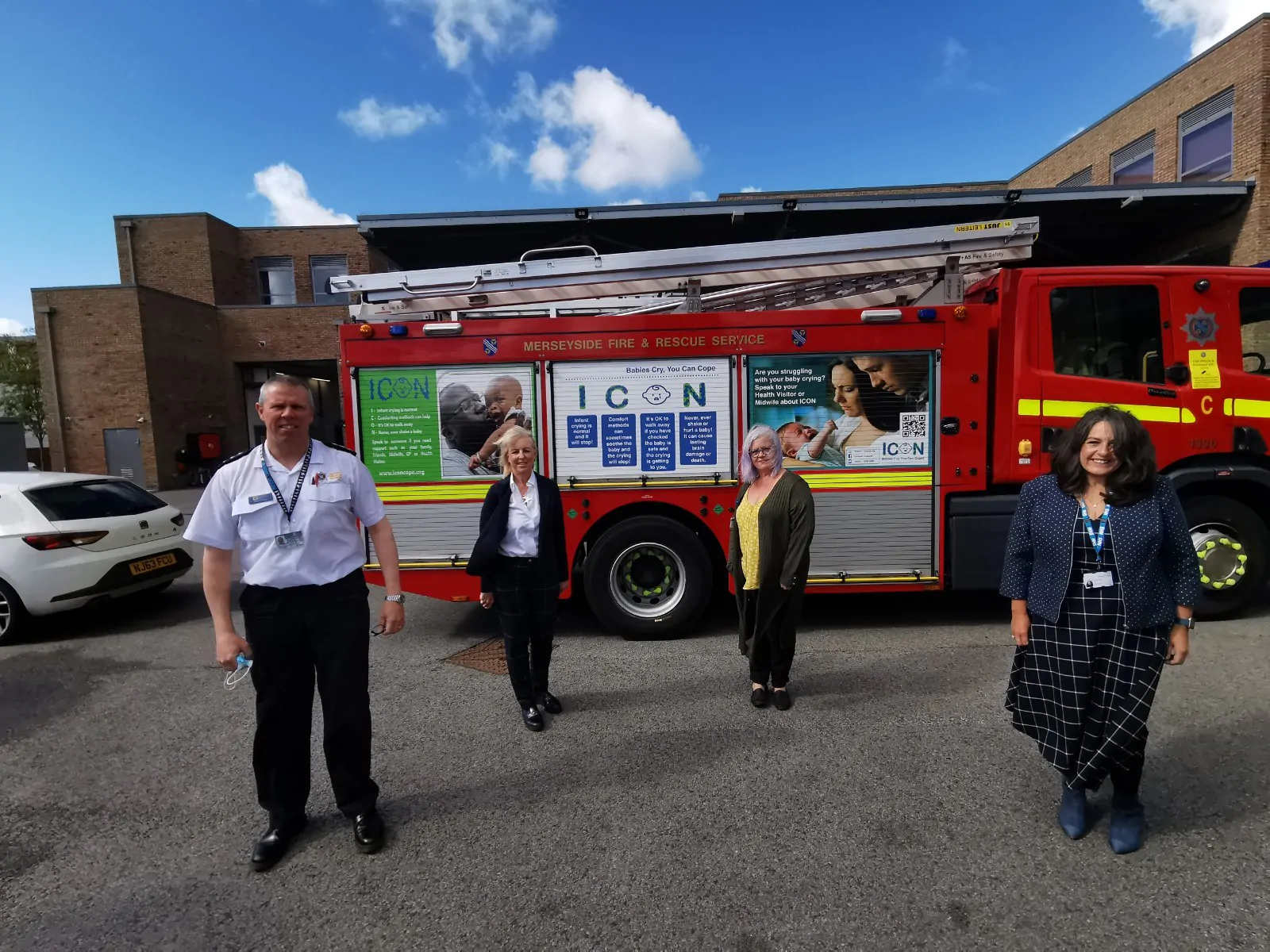 Steven Thomas (Merseyside Fire Service), Dr Wendy Hewitt (Sefton CCGs), Angi Cullen (Southport and Ormskirk Hospital), Jan France (NorthWest Boroughs Healthcare)
